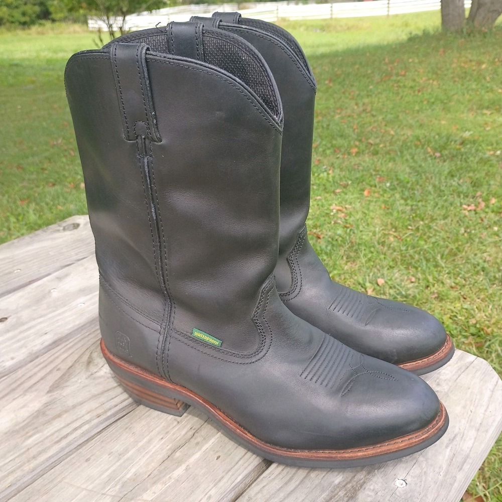 Dan Post Men's Albuquerque Waterproof Leather Western Boot Size 13 Extra Wide